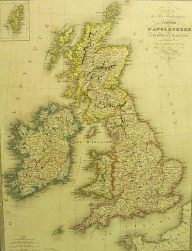 L'Angleterre, l'Ecosse et l'Irlande (Atlas de Géographie ancienne et moderne …