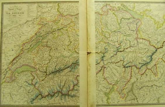 Suisse et Etats-Sardes (Atlas de Géographie ancienne et moderne adopté …