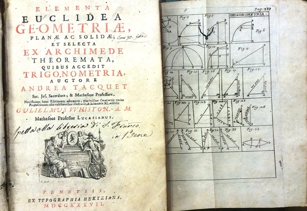 Elementa Euclidea Geometriae, planae ac solidae; et selecta ex Archimede …