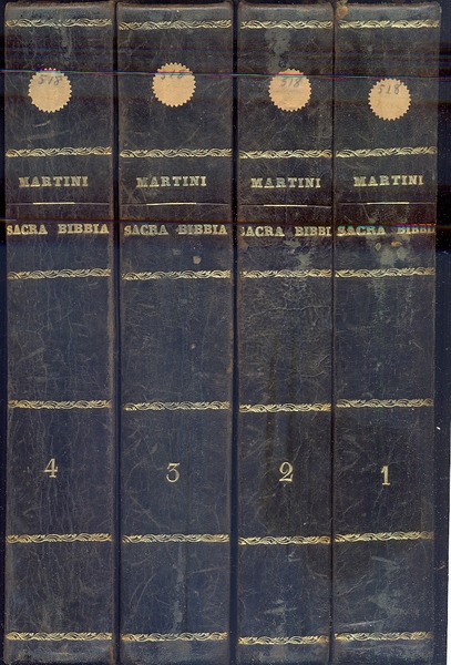 La Sacra Bibbia secondo la volgata. Tradotta in lingua italiana.