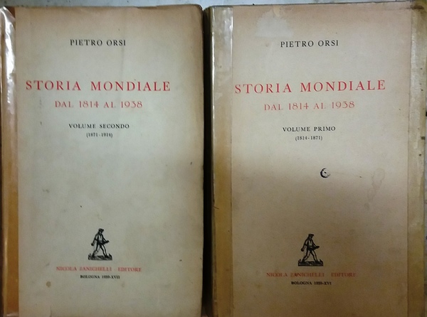 Storia mondiale dal 1814 al 1938.