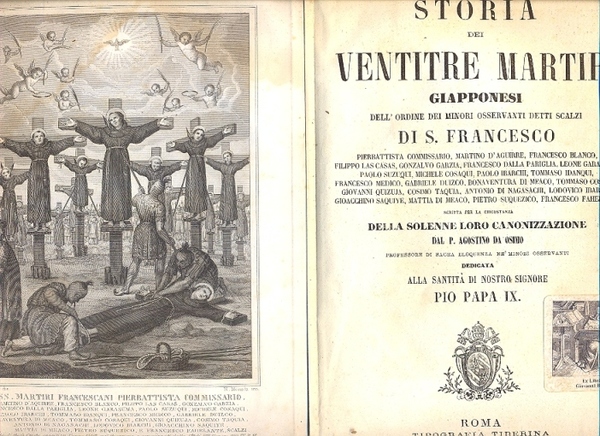 Storia dei Ventitre Martiri Giapponesi dell'ordine dei Minori Osservanti detti …