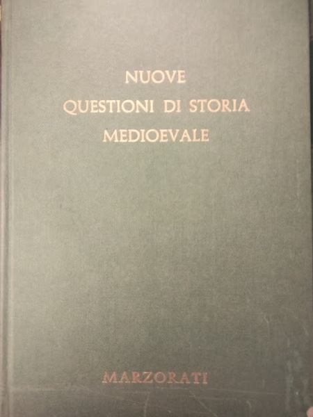 Nuove questioni di Storia medioevale.