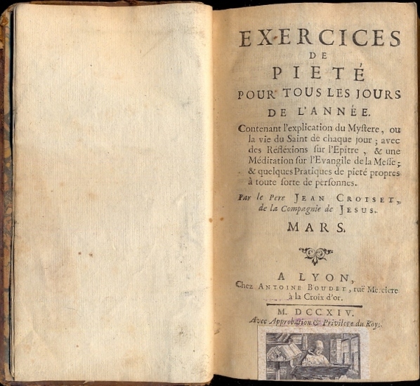 Exercices de pietè pour tous les jours de l'annè. Contenant …