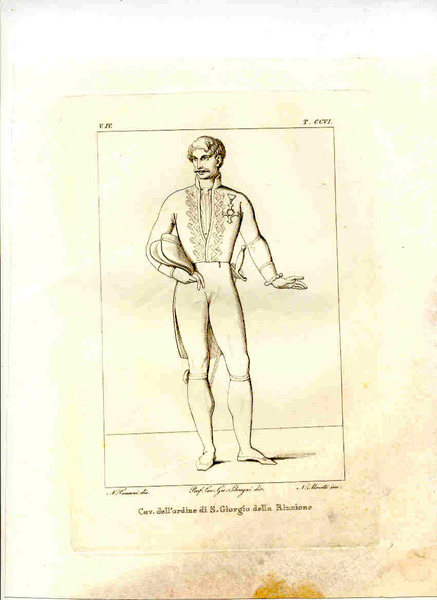 Cav. dell'ordine di S. Giorgio della Riunione.