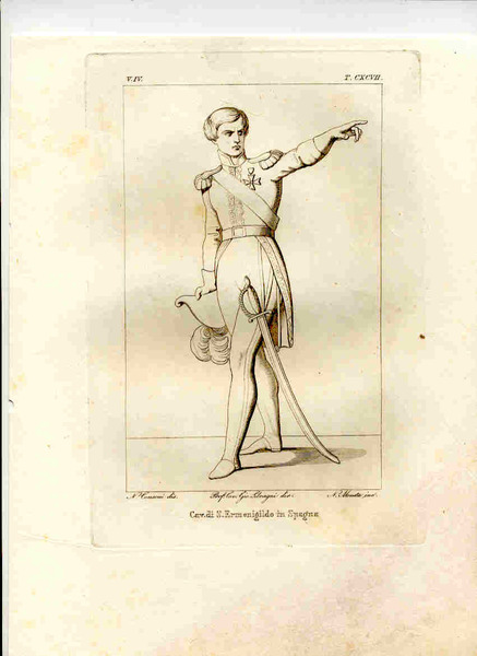 Cav. di S. Ermenigildo in Spagna.