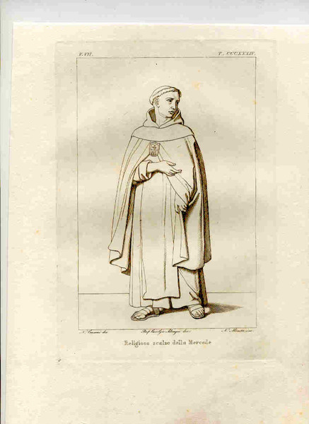Religioso scalzo della Mercede.