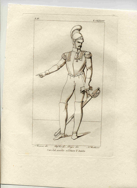 Cav. del merito militare d'Assia.