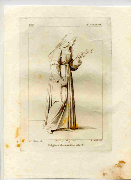 Religiosa Bernardina rifor.a.