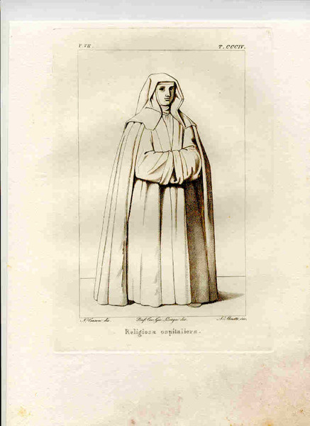 Religiosa ospitaliera.