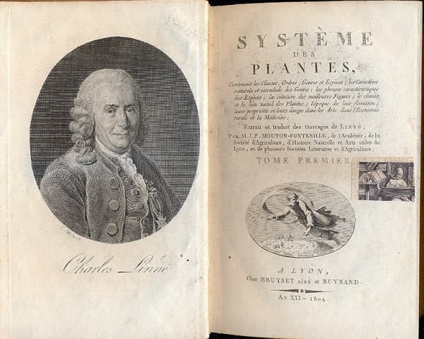 Systeme des plantes, contenant les classes, ordres, genres et especes, …