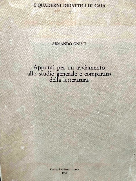 Appunti per un avviamento allo studio generale e comparato della …