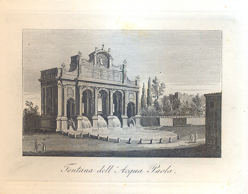 Fontana dell'Acqua Paola.