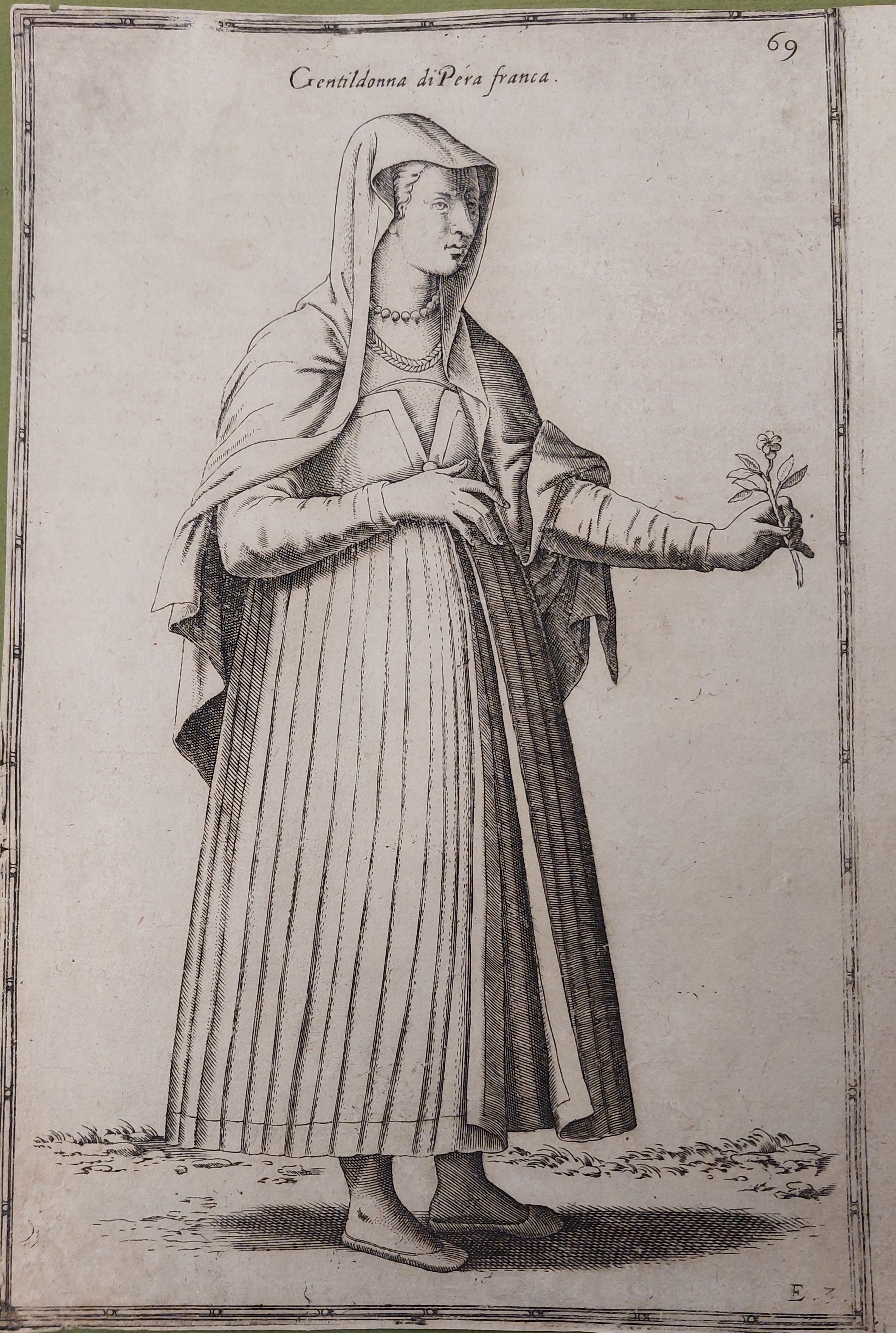 Gentildonna e Donna di conto Greca della città di Pera …