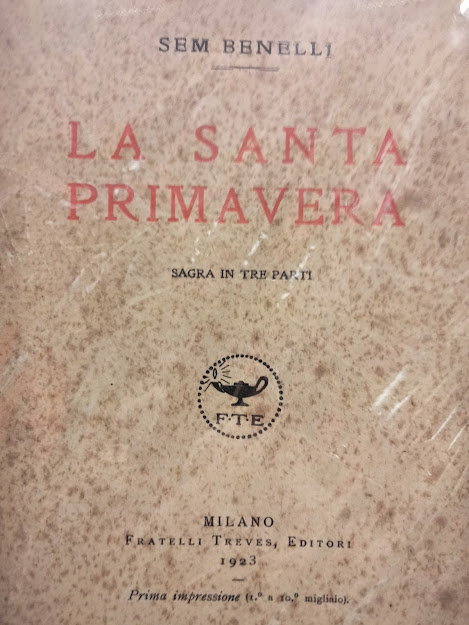 La santa primavera. Sagra in tre parti.