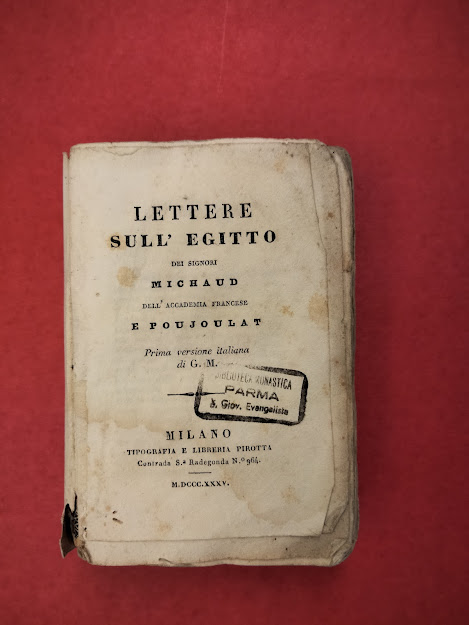Lettere sull'Egitto.