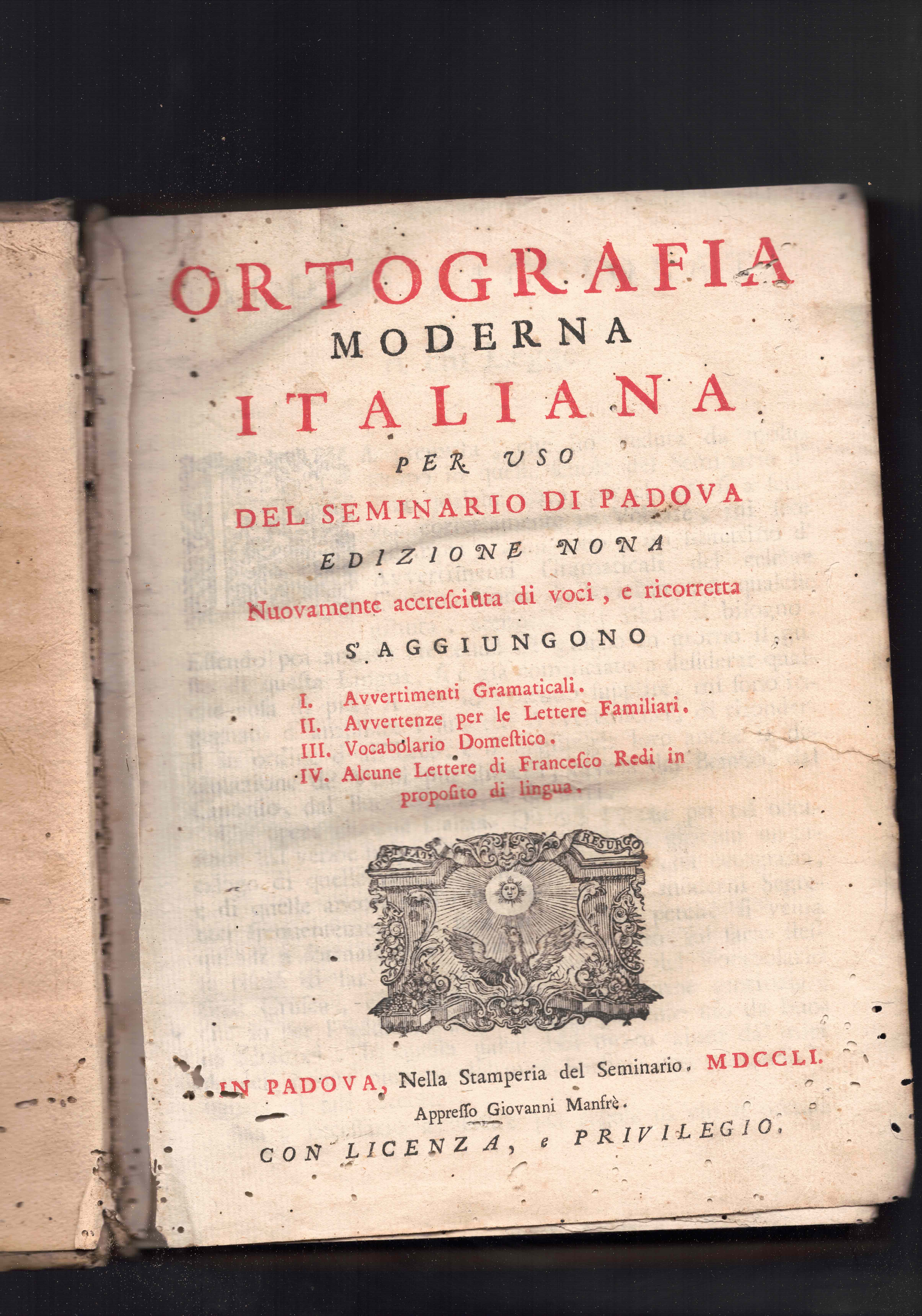 Ortografia moderna italiana per uso delle scuole d'Italia. Edizione nona …