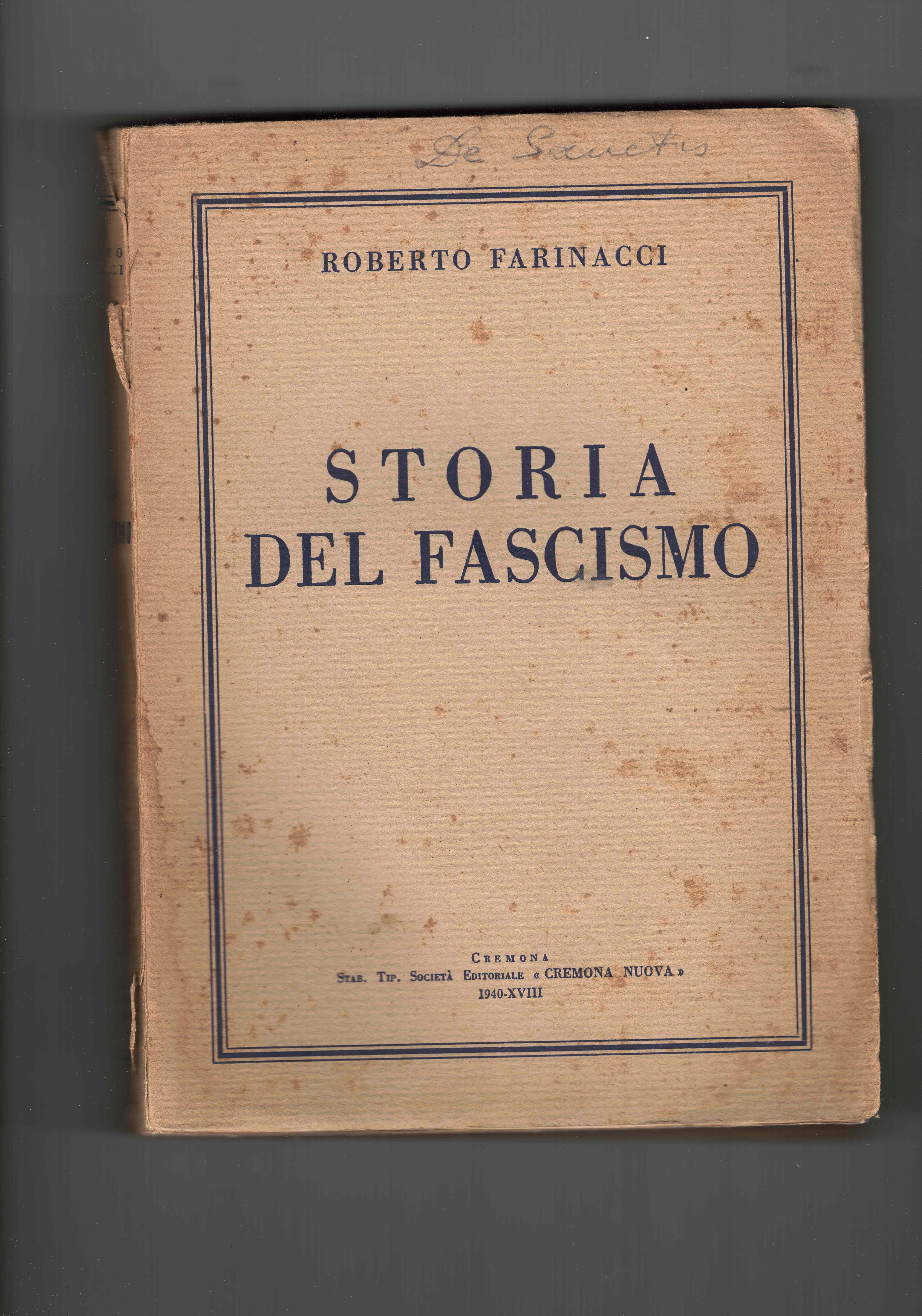 Storia del Fascismo