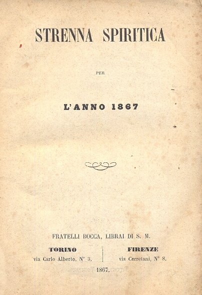 Strenna spiritica per l'anno 1867.