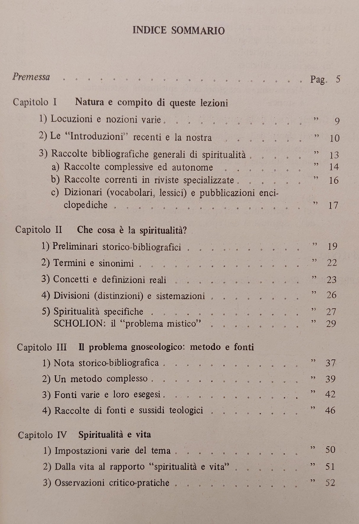 Temi Fondamentali di Spiritualità Scientifica.