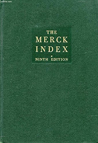 The Merck Index: An Encyclopedia of Chemicals and Drugs.9° edizione