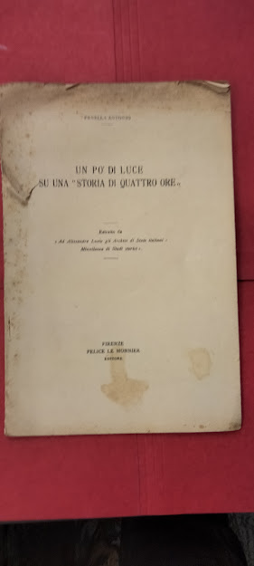 Un po di luce su una storia di quattro ore.