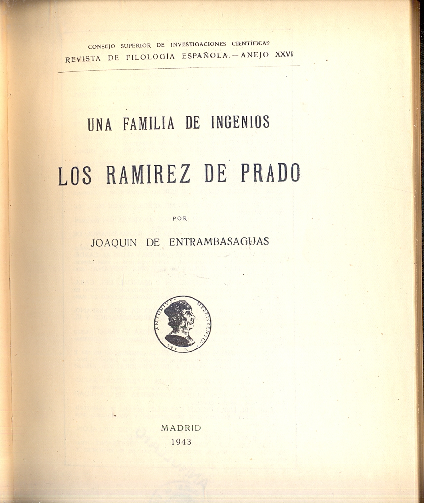 Una familia de ingenios los Ramirez de Prado.