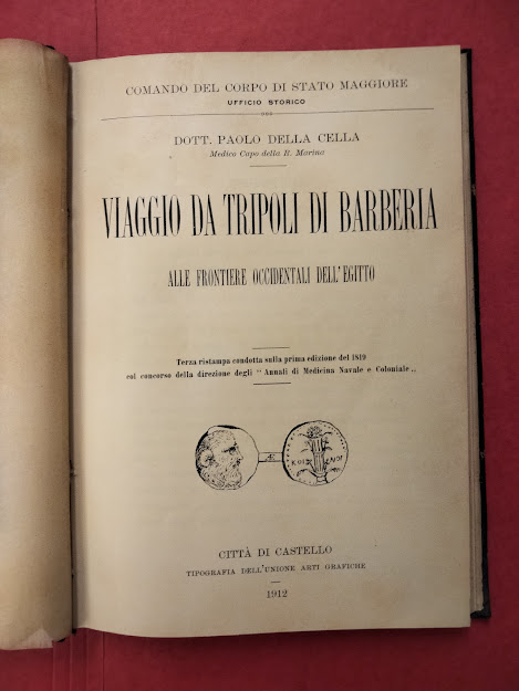 Viaggio da Tripoli di Barberia alle frontiere occidentali dell'Egitto.