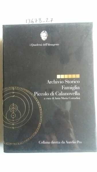 Archivio storico famiglia Piccolo di Calanovella