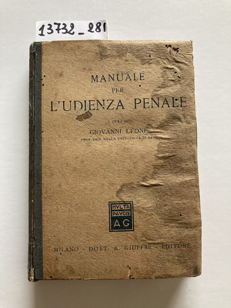 Manuale per l'udienza penale