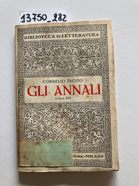 Gli annali. Libro XII