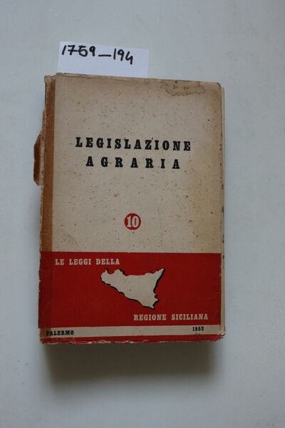 Legislazione agraria