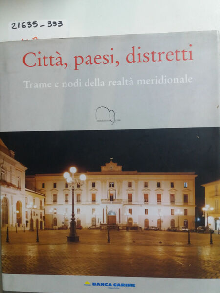 Città, paesi, distretti. Trame e nodi della realtà meridionale