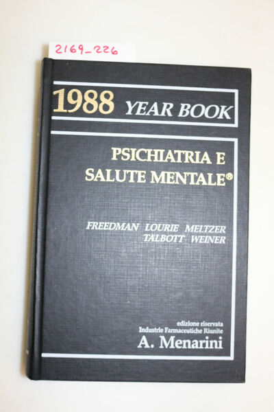 Psichiatria e salute mentale. Year Book 1988