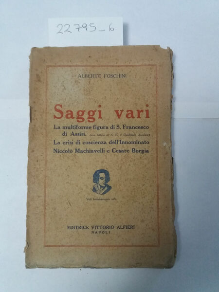 Saggi vari - la multiforme figura di San Francesco di …