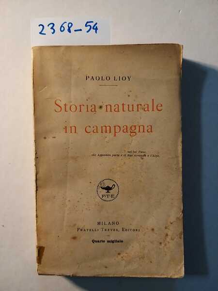 Storia naturale in campagna