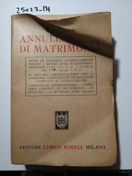 Annullamenti di Matrimonio