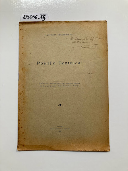 Postilla Dantesca