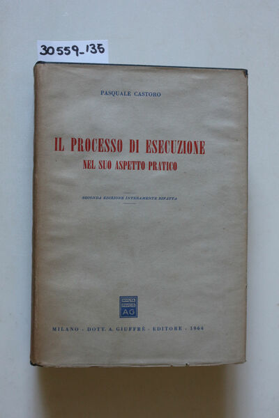 Il processo di esecuzione nel suo aspetto pratico