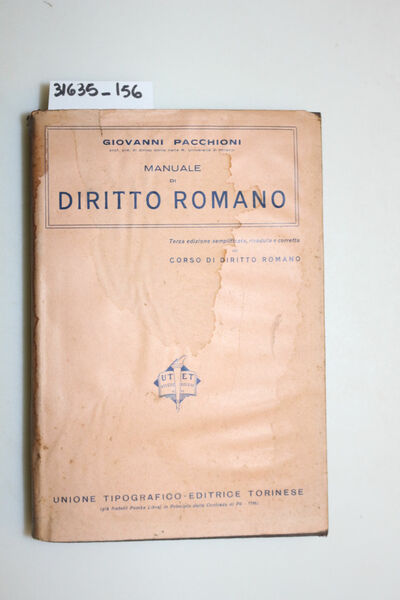 Manuale di diritto romano