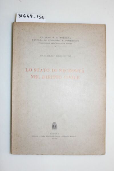 Lo stato di necessità nel diritto civile