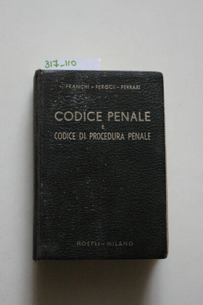 Codice penale e codice di procedura penale