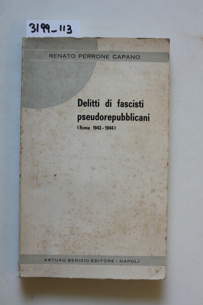 Delitti di fascisti pseudorepubblicani ( Roma 1943-1944)