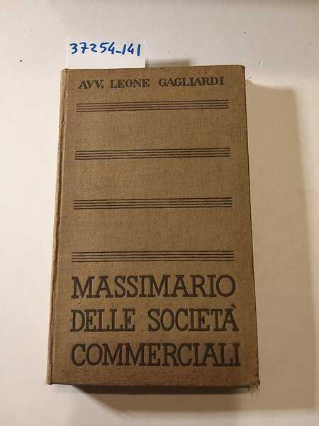 Massimario delle società commerciali