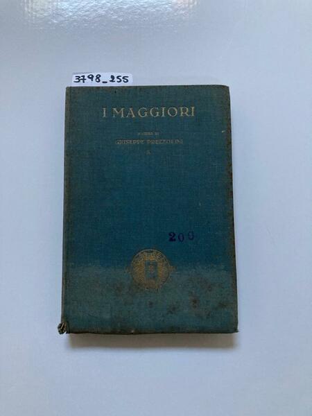 I Maggiori autori della letteratura italiana scelti ed accompagnati da …