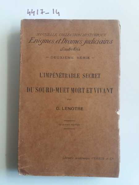 L'impénétrable secret du sourd-muet mort et vivant