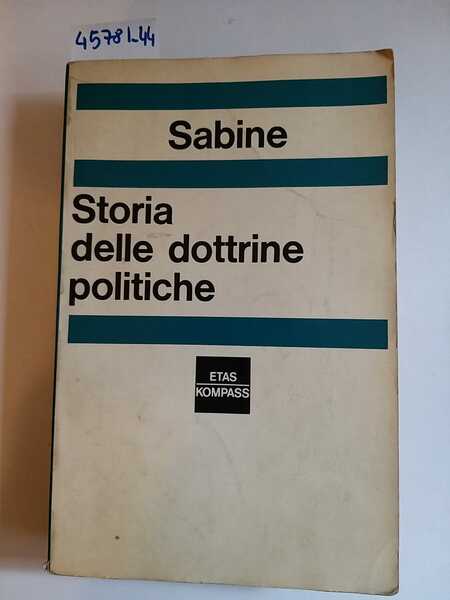 Storia delle dottrine politiche