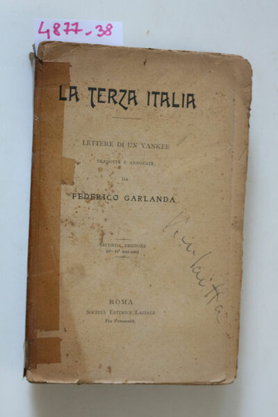 La terza Italia - Lettere di un yankee