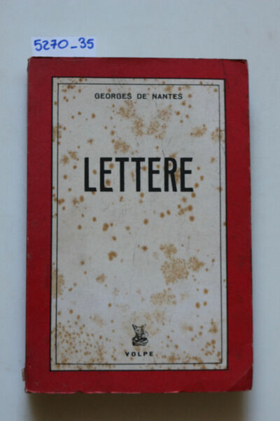 Lettere. Presentazione di Hilarius