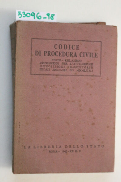 Codice di prodedura civile